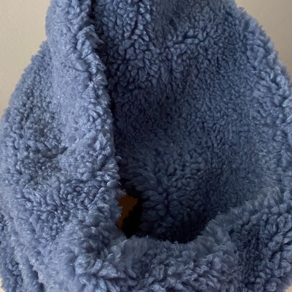 Anthropologie Blue Sherpa Snood - Picture 6 of 6